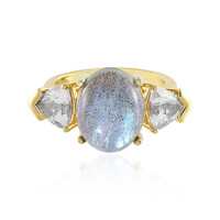 Anello in argento con Labradorite