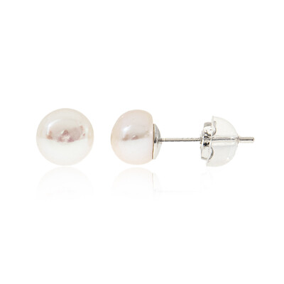 Orecchini in argento con Perla di Acqua Dolce