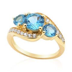 Anello in argento con Topazio Marambaia