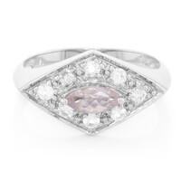 Anello in argento con Tormalina Rosa Cuprian