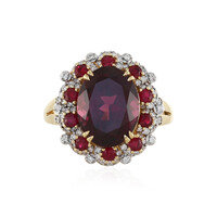 Anello in oro con Umbalite AAA (D'vyere)