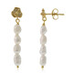 Orecchini in argento con Perla d'Acqua Dolce Bianca (Joias do Paraíso)