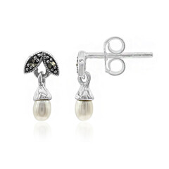 Orecchini in argento con Perla di Acqua Dolce