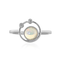 Anello in argento con Opale di Welo