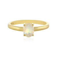 Anello in argento con Opale di Welo