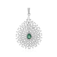 Ciondolo in argento con Grandidierite