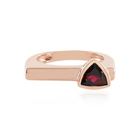 Anello in argento con Rodolite Lampone
