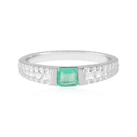 Anello in argento con Smeraldo Russo