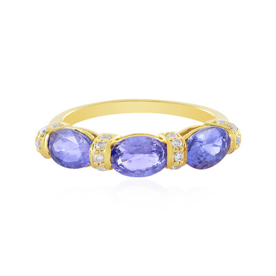 Anello in argento con Tanzanite
