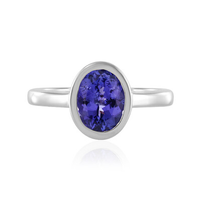 Anello in argento con Tanzanite
