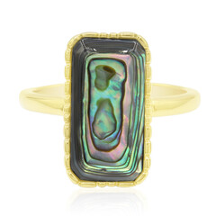 Anello in argento con Conchiglia Abalone