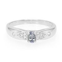 Anello in argento con Tanzanite Fancy