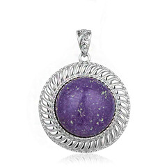 Ciondolo in argento con Lepidolite