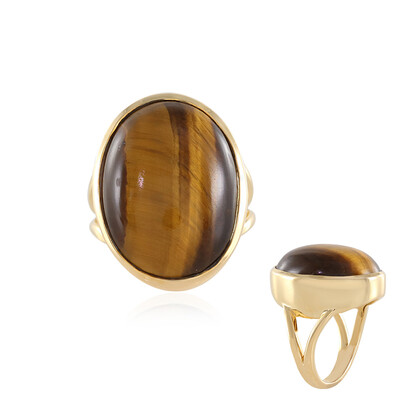 Anello in argento con Occhio di Tigre