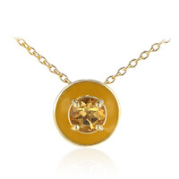 Collana in argento con Citrino