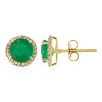 Orecchini in oro con Smeraldo Socoto