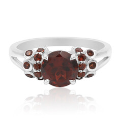 Anello in argento con Granato Mozambico (Remy Rotenier)