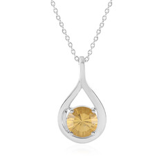 Collana in argento con Citrino