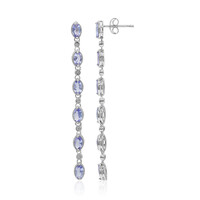 Orecchini in argento con Tanzanite