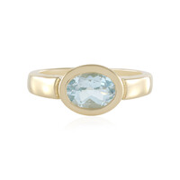 Anello in argento con Topazio Blu Cielo
