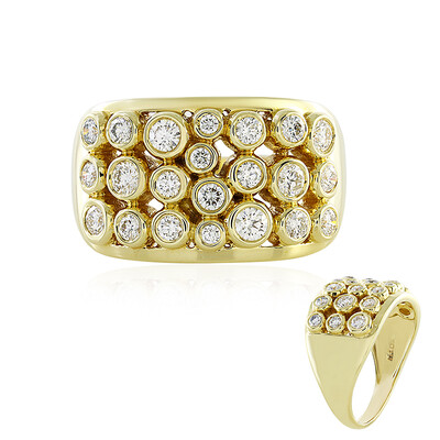 Anello in oro con Diamante Flawless (F) (LUCENT DIAMONDS)