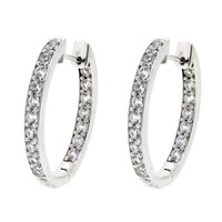 Orecchini in argento con Zircone