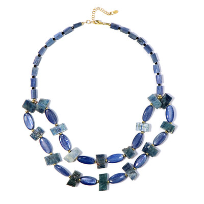 Collana in argento con Cianite