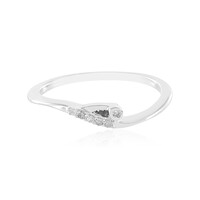 Anello in argento con Diamante I2 (I)