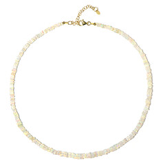 Collana in argento con Opale di Welo