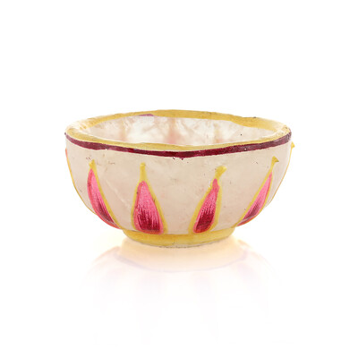 Tazza con Quarzo Bianco