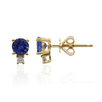 Orecchini in oro con Tanzanite AAA