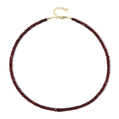 Collana in argento con Granato Mozambico