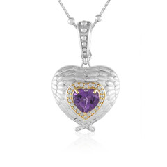 Collana in argento con Ametista Zambiana (Dallas Prince Designs)