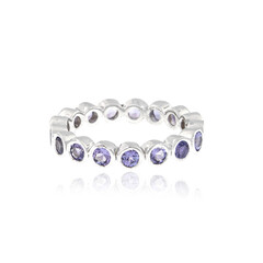 Anello in argento con Tanzanite