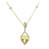 Collana in oro con Diasporo cangiante (CIRARI)