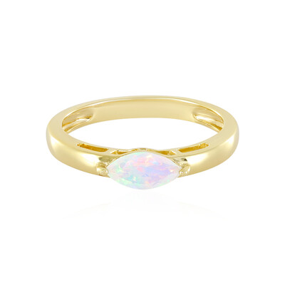 Anello in argento con Opale di Welo