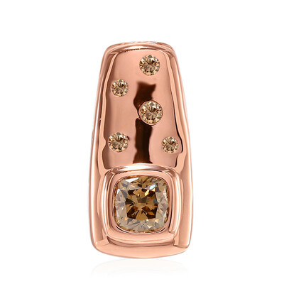 Ciondolo in oro con Diamante Rose de France VS1 di Argyle (Annette)