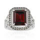 Anello in argento con Granato Mozambico (Annette classic)