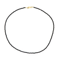 Collana in argento con Spinello Nero