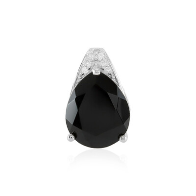Ciondolo in argento con Onice Nero