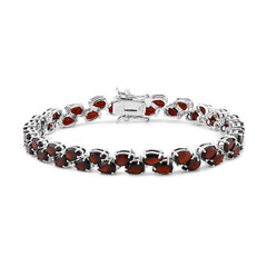 Bracciale in argento con Granato