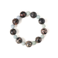 Bracciale con Diaspro Pelle di Leopardo