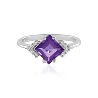 Anello in argento con Ametista del Marocco