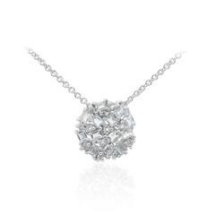 Collana in argento con Topazio Blu Cielo
