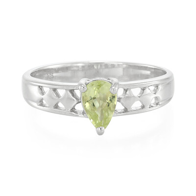 Anello in argento con Tormalina Paraíba