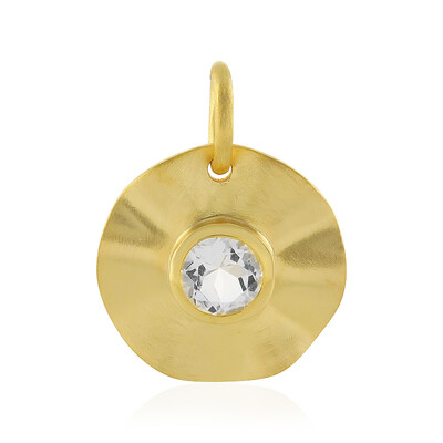 Ciondolo in argento con Quarzo Bianco