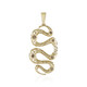 Ciondolo in oro con Diamante Champagne I2 (Ornaments by de Melo)