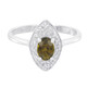 Anello in argento con Tormalina Cuprian