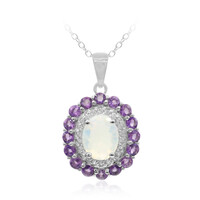 Collana in argento con Opale di Welo
