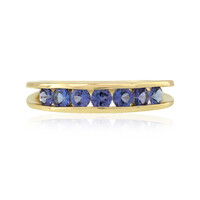 Anello in oro con Tanzanite AAA (de Melo)